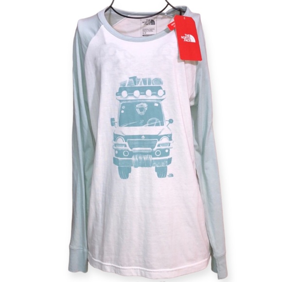 NWT THE NORTH FACE Take 2 Nature Long Sleeve Standard Fit Tee Shirt Size small - Picture 1 of 9
